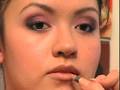 Pink Eye Makeup : Applying Lip Liner