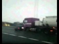 Lorry shunt video on A1 motorway footage sparks police probe