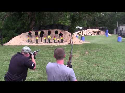 Brandon401401 - OilTheGun and Brandon401401 go head to head in the Great Ruger 10/22 Shootout. It requires both to run to their rifles, insert the magazine, charge the weapo...