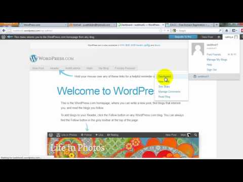 how to name wordpress blog