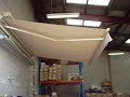 Half Cassette Retractable Motorised Awning