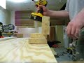 drill test   dewalt   4 screw