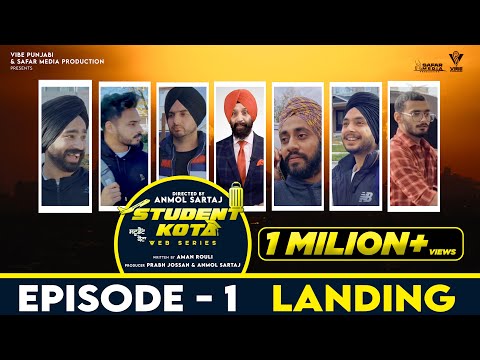 Student Kota I Episode 1 - Landing | Latest Punjabi Web Series 2022