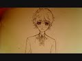 Drawing a cute anime/manga boy