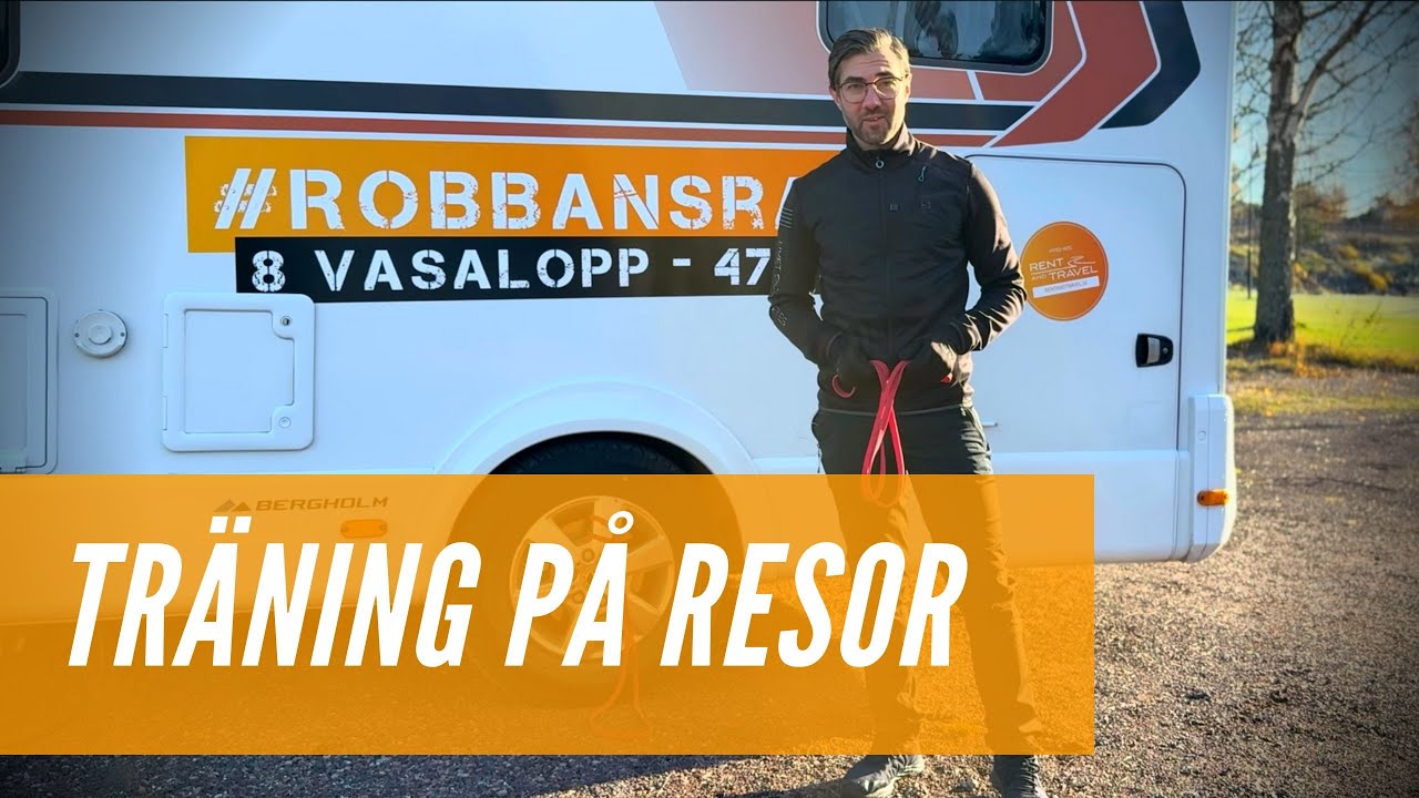 8. (Husbil 3/4) Enkelheten i att träna på semestern