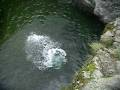 ardeche canyon Borne saut 8