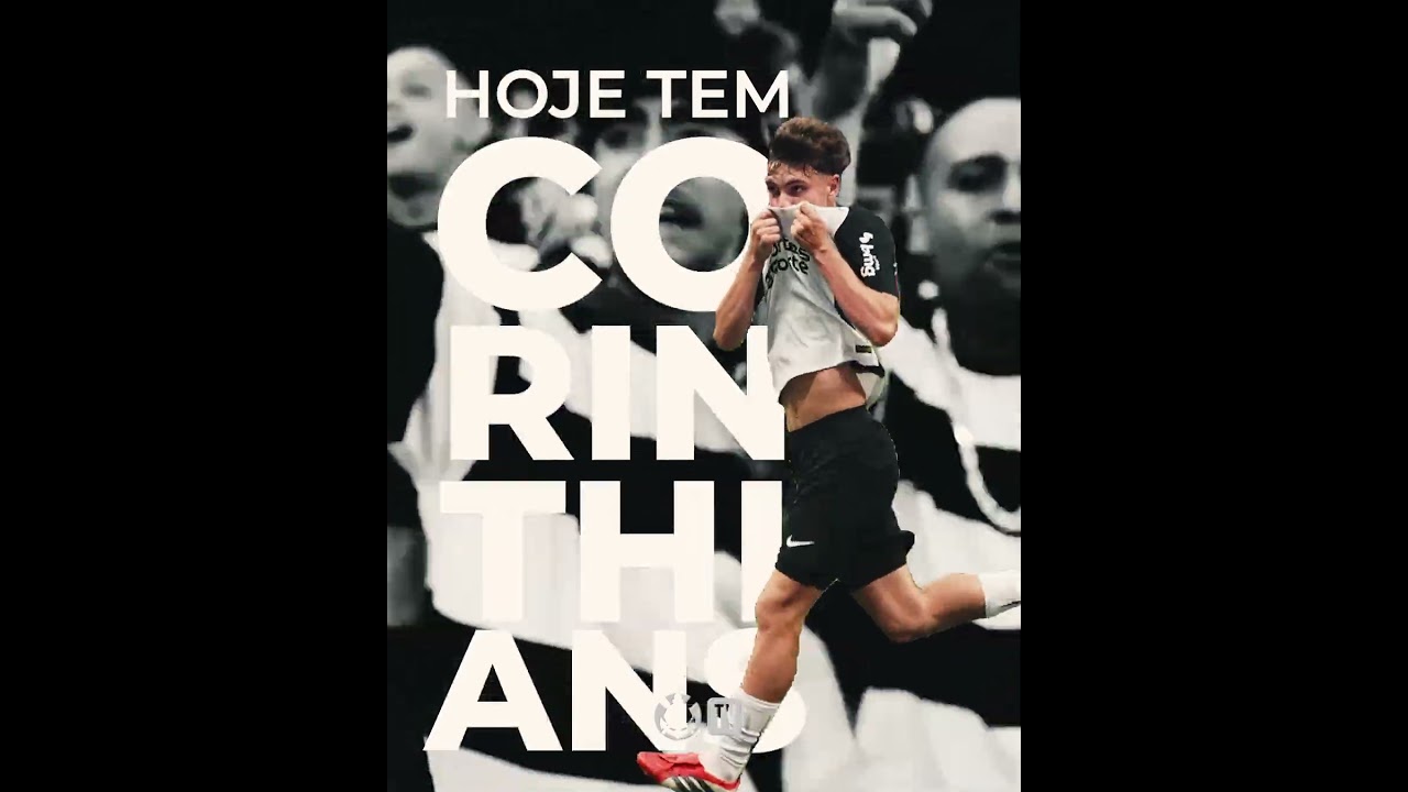 Domingo de Brasileirão para o Sport Club Corinthians Paulista! 🚀🖤🤍 #VaiCorinthians #shorts
