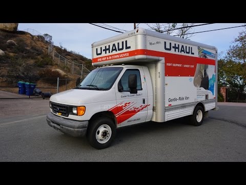 how to draw a uhaul truck