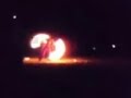 Show de fuego en Alberto's Beach - Fire Show