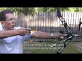 Leif Ögård challenges Parkinson´s by practicing bow and arrow