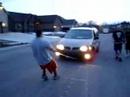 JAMES BJERREGAARD Van pull uphill 100ft. 35 sec flat!