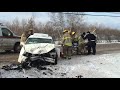 Just after 11am this morning a 2 car HEAD ON accident on Elmwood drive by the Irishtown Nature Park, 4 ambulances were called and there were many injuries. 97 year old woman with wrist and hip pain, 50 year had air bag go off in his face. Other injuries were fractures , and the Dumont hospital couldn't handle anymore boarded patients and some had to be re routed to the Moncton City Hospital. Moncton only got 7cm of snow but it rained most of the night and frooze then got snow covered, City of Moncton once again didn't do a very good job getting the roads cleared or salted , many of the roads in Moncton are still ice packed and the snow stopped early this morning before rush hour. 5:19pm just heard on News 91.9 that a 69 year old Woman died as a result of the accident. Road conditions at the time of the accident were ice packed. Video aired on CTV News& 2 Bon'heures TV Rogers. UPDATE a family member contacted me to report that the 97 yr old woman passed lastnight due to injuries from accident.