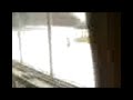 jumping in the snow with only boxers