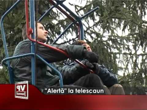 „Alertă” la telescaun