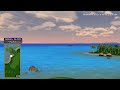 Golden Tee Great Shot on Tahiti Cove!