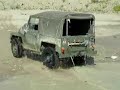 Black Country Laners Volvo C303 6x6 getting stuck in water
