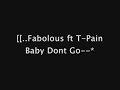 baby dont go