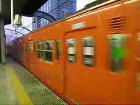 201系東京駅到着1