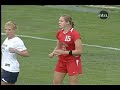 Football - Girls fighting and pulling each others hair ( STUPID )