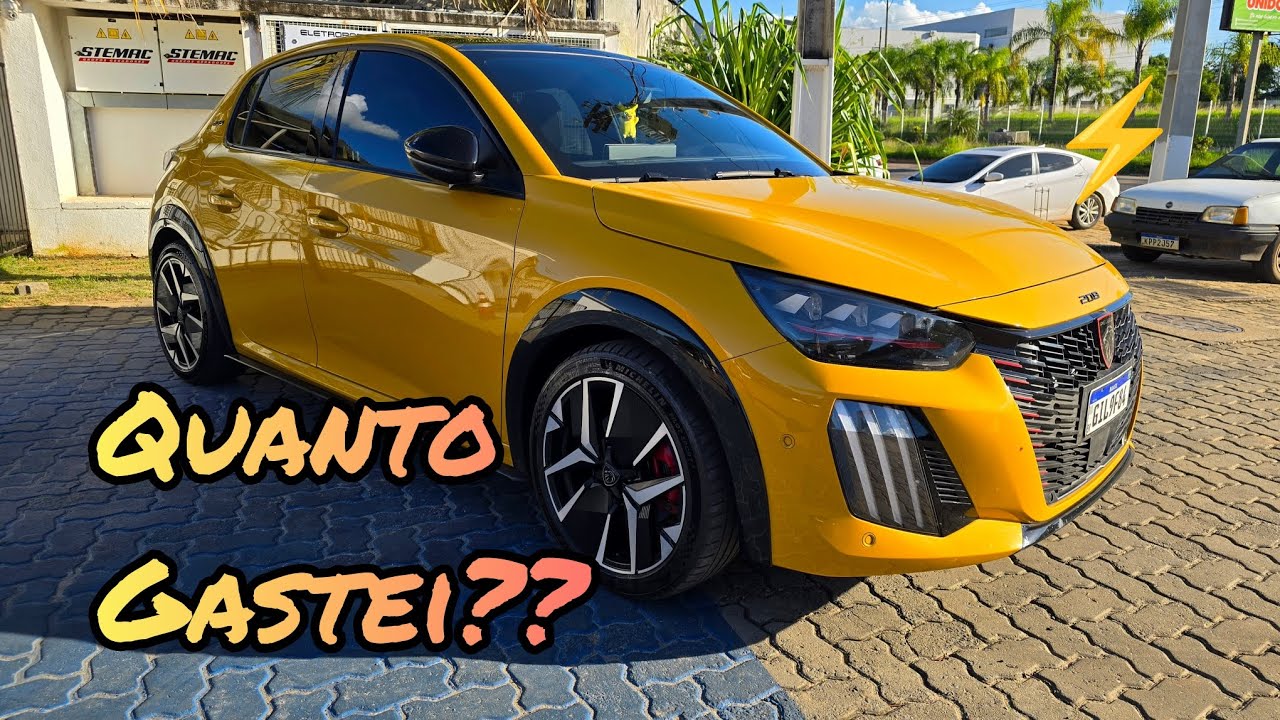 2ª PARTE DA VIAGEM DE 1045KM COM O 208 ELÉTRICO PARA O NORDESTE!!