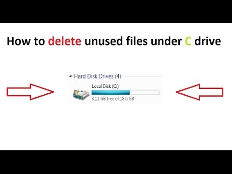how to know what to delete from c drive