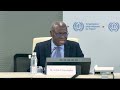 First public statement of ILO Director-General elect Gilbert F. Houngbo