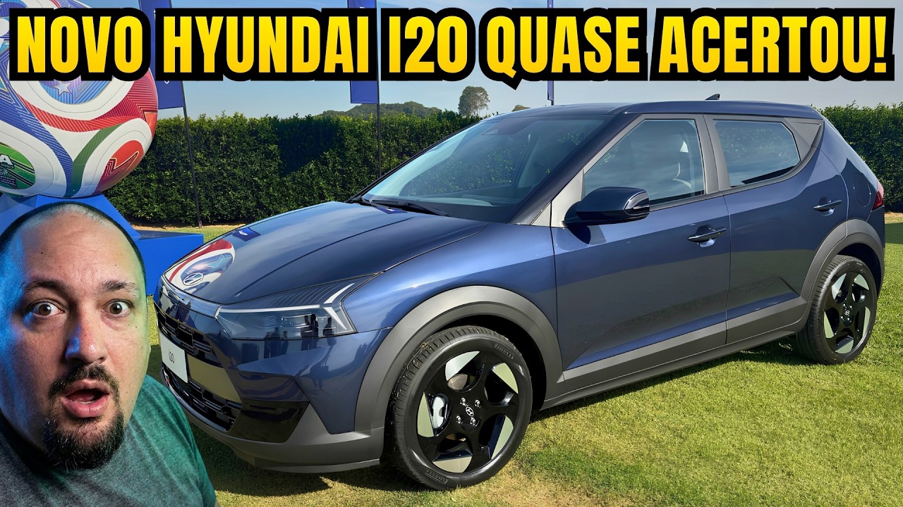 HYUNDAI I20 ACERTOU OU ERROU NO DESIGN? E, CLARO, A FICHA TÉCNICA DO MODELO!