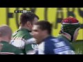 Julian White and Andrew Sheriden have a difference of opinion