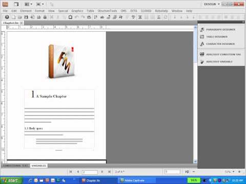 FrameMaker - Creating Custom Master Pages