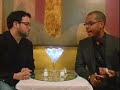 Producer Oscar Joyner chats with Broadway Bob at B. Smiths NYC