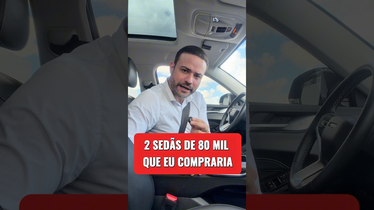 2 SEDÃS DE 80 MIL QUE EU COMPRARIA 🚨