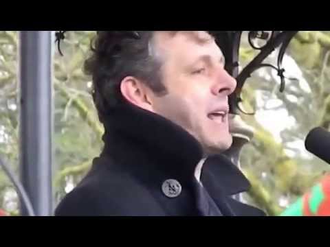 All UK citizens should watch this! Michael Sheen Tears Into NHS Cuts In Blistering Speech
