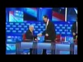Santorum Aggressively Shakes Ron Paul