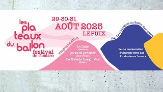 Clip Festival Les plateaux du ballon