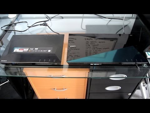 how to update sony blu ray player