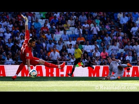 GOALS / GOLES: Real Madrid 3-1 Espanyol | La Liga 17/05/2014