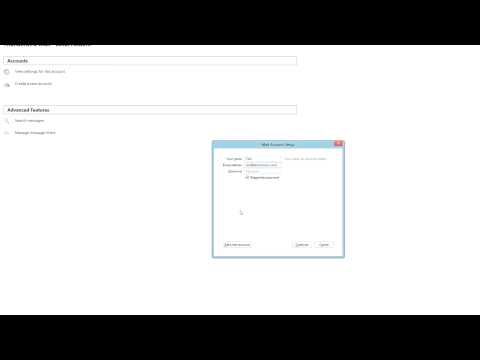 How to add your IMAP account to Thunderbird YouTube