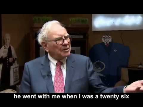 Warren Buffett Bio with English Subtitles