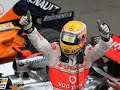 lewis hamilton formula 1 world champion - a look back over the 2008 season in pictures