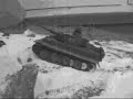 Tiger I tank in the snow ..old days Tiger I tank in the snow ..old days