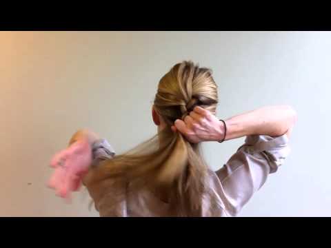 how to self french braid