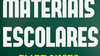 Vocabulário: Matériais escolares em francês