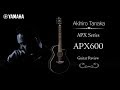 миниатюра 0 Видео о товаре Электроакустическая гитара YAMAHA APX600 VINTAGE WHITE