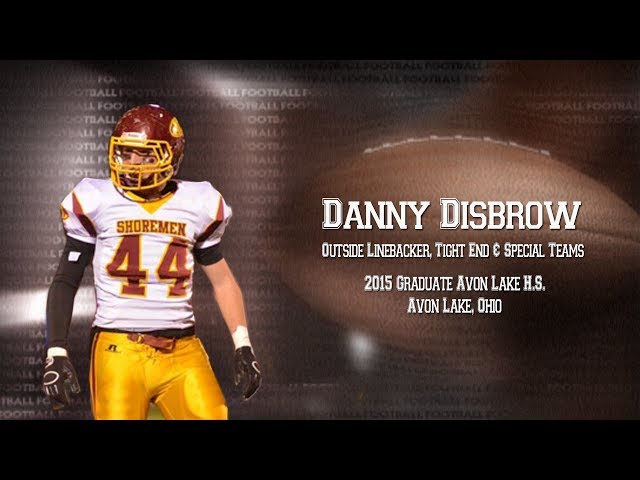 Danny Disbrow – Linebacker_Sports Video