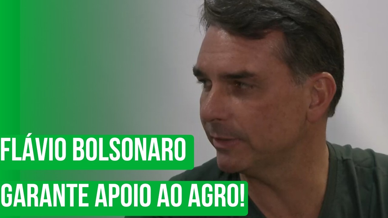 🚨 FLÁVIO BOLSONARO GARANTE APOIO AO AGRO! 🚜🇧🇷
