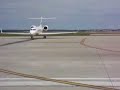 Continental Airlines 737 & Express ERJ-145 take-off Houston Continental Airlines 737 & Express ERJ-145 take-off Houston