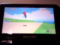 Super Mario 64 on PSP with sound- Daedalus R12