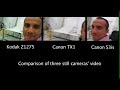 kodak z1275 vs Canon TX1 vs Canon S3is