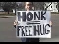 Jacques Gives Free Hugs!