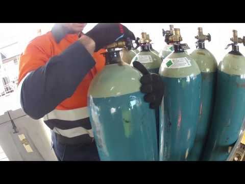 how to check gas leak in cylinder